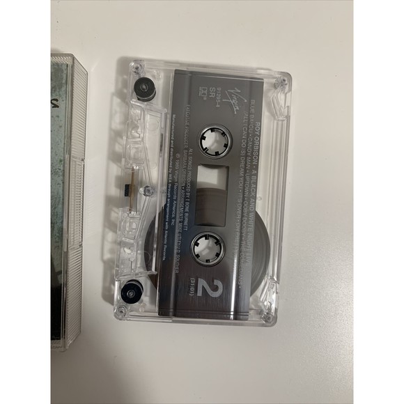 ROY ORBISON AND FRIENDS A Black And White Night Live Cassette Tape 1989 Rock - Picture 3 of 5